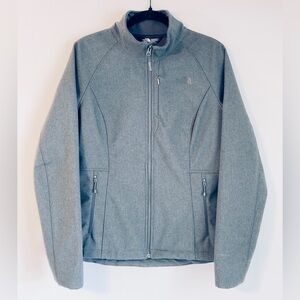 The North Face Windwall Women’s Dark Gray Full-Zip Performance Jacket Charcoal L